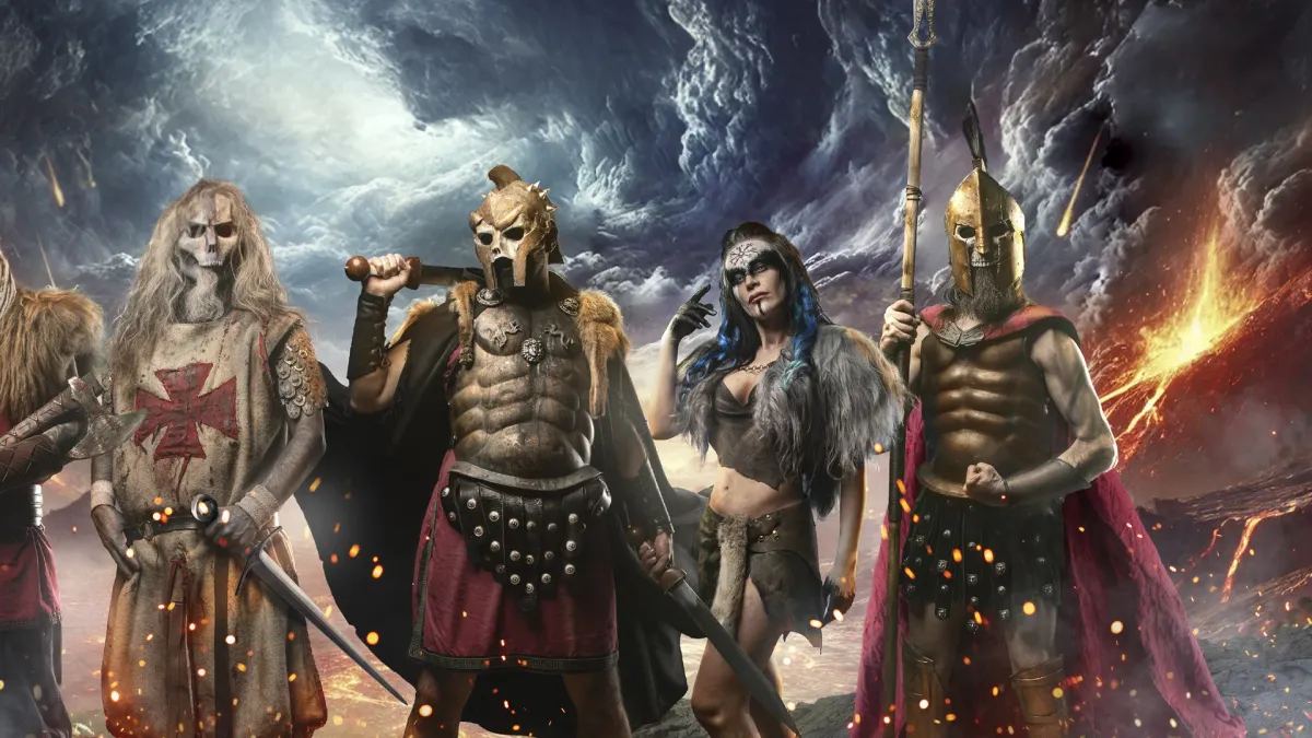 Warkings, Visions of Atlantis, Induction in BERLIN