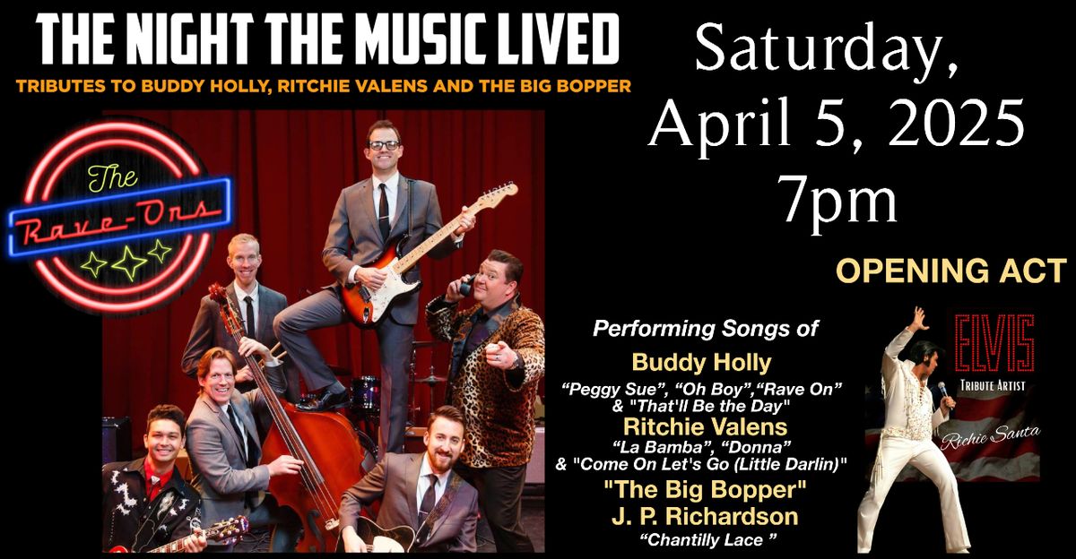 The Night the Music Lived - Tributes to Holly, Valens, & The Big Bopper