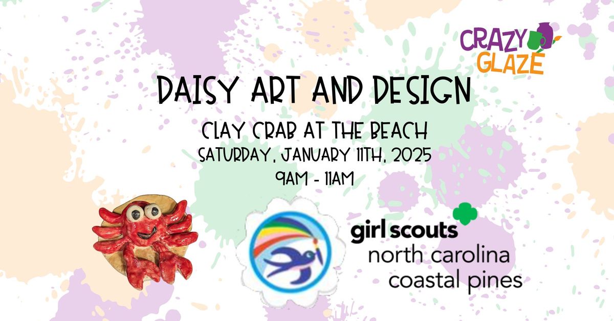 Girl Scout NCCP - Daisy Art and Design (Ticket Required)