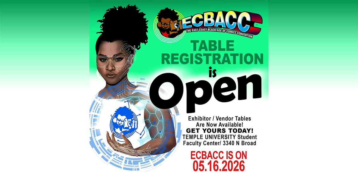 East Coast Black Age of Comics Convention 2026 at Temple University
