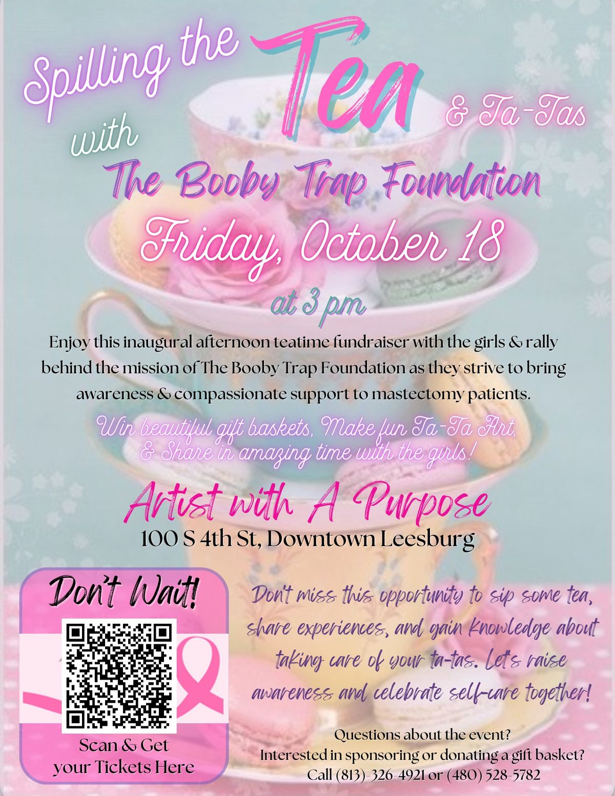 Sipping Tea & Supporting a Good Cause