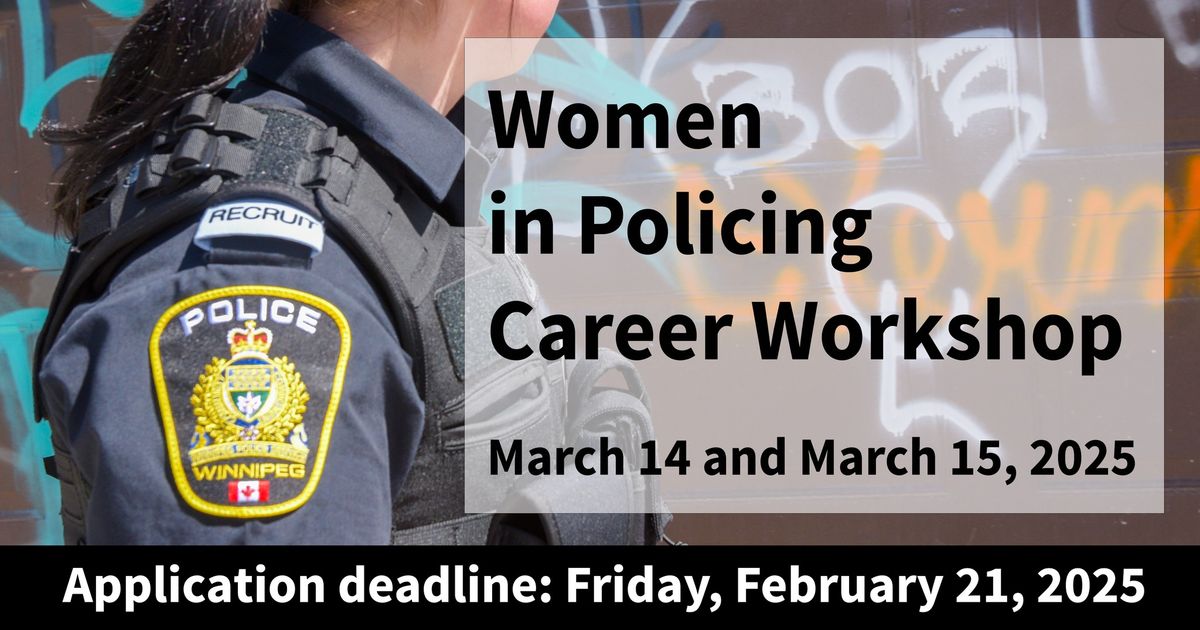 Breaking Barriers: Women in Policing Career Workshop