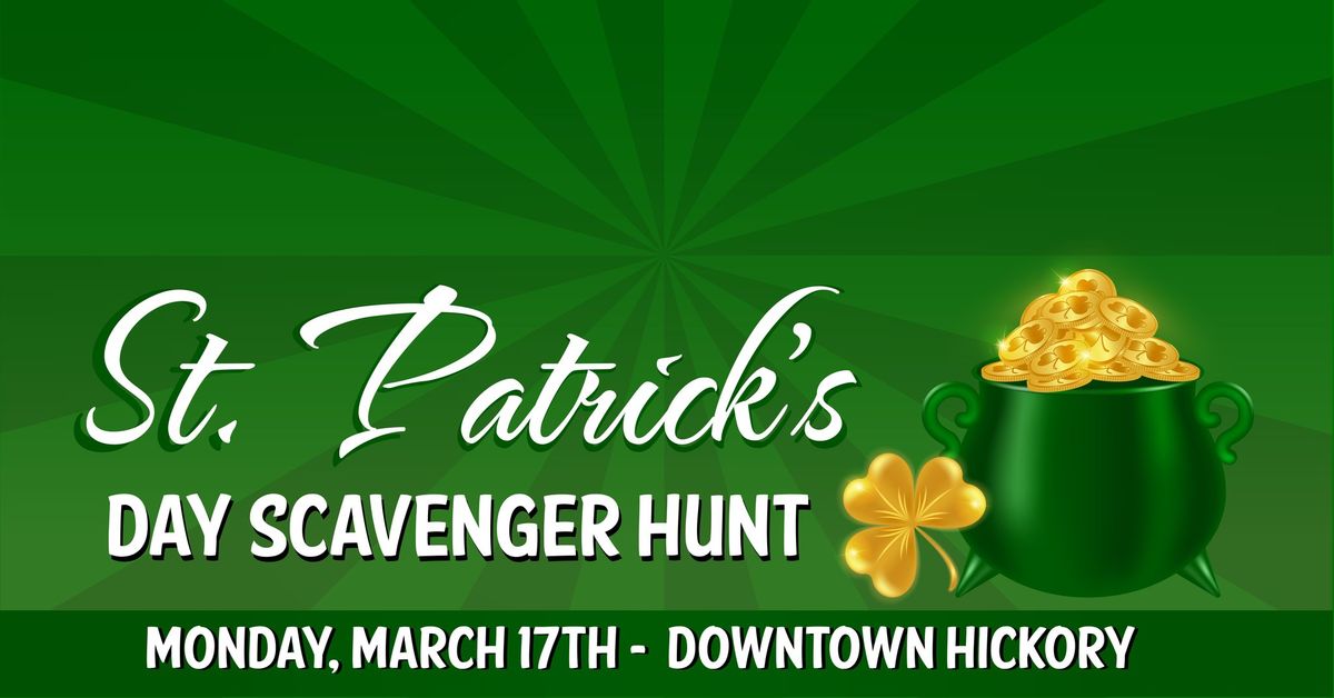 St. Patrick\u2019s Day Scavenger Hunt