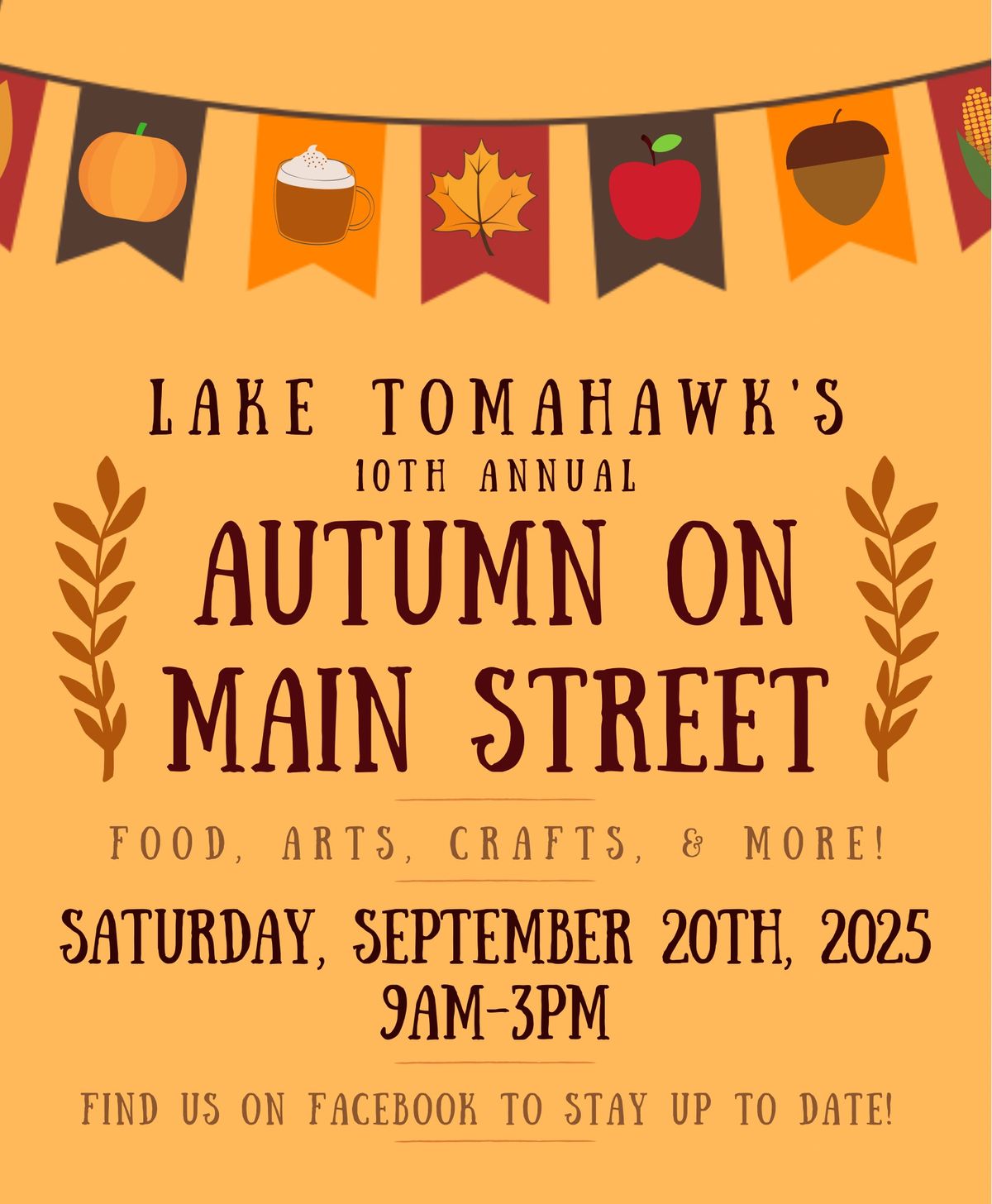 Lake Tomahawk\u2019s 10th Annual Autumn on Main Street