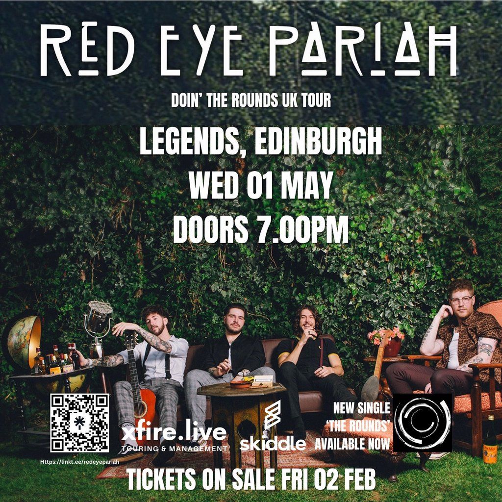 Red Eye Pariah + support - Edinburgh