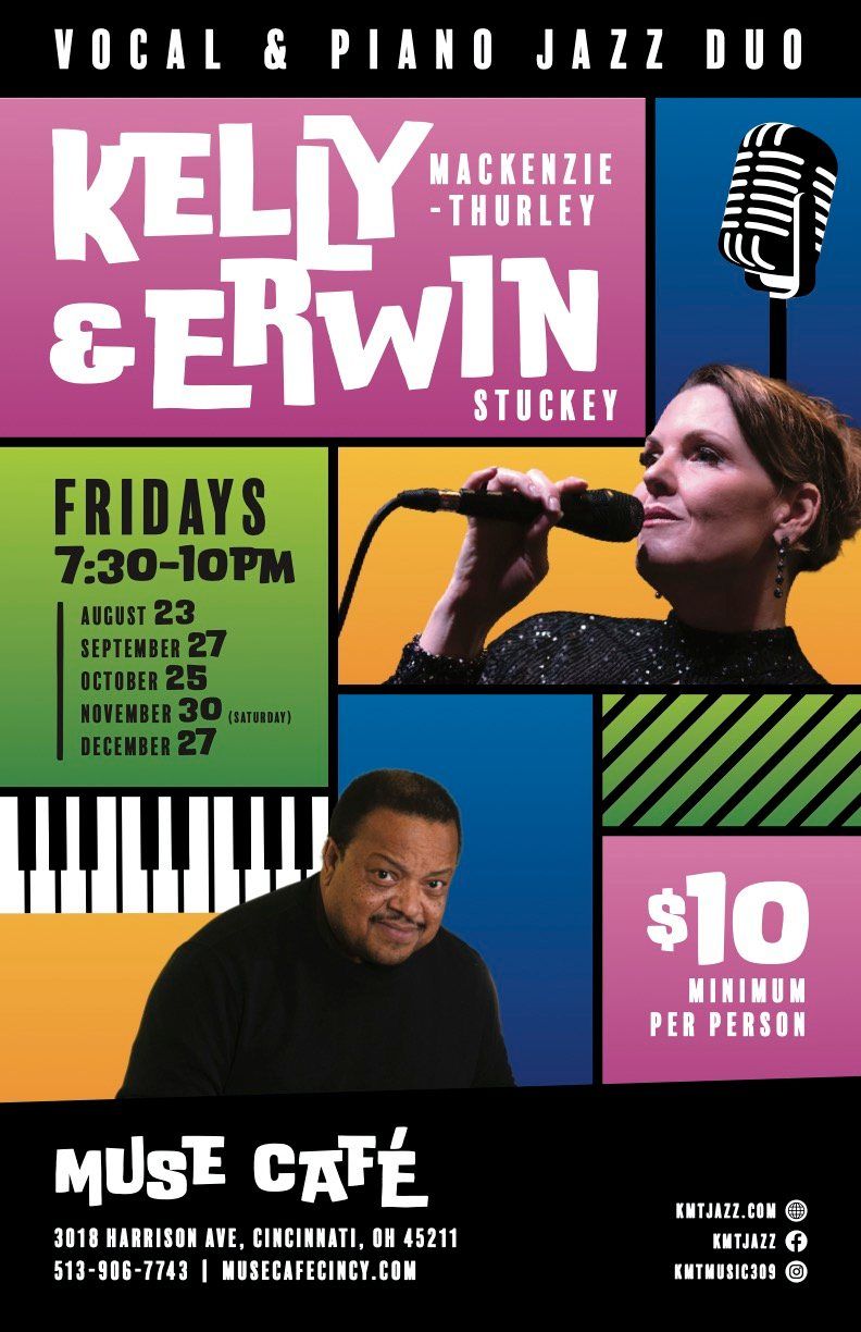 Kelly & Irwin: Vocal & Piano Jazz Duo at Muse Caf\u00e9