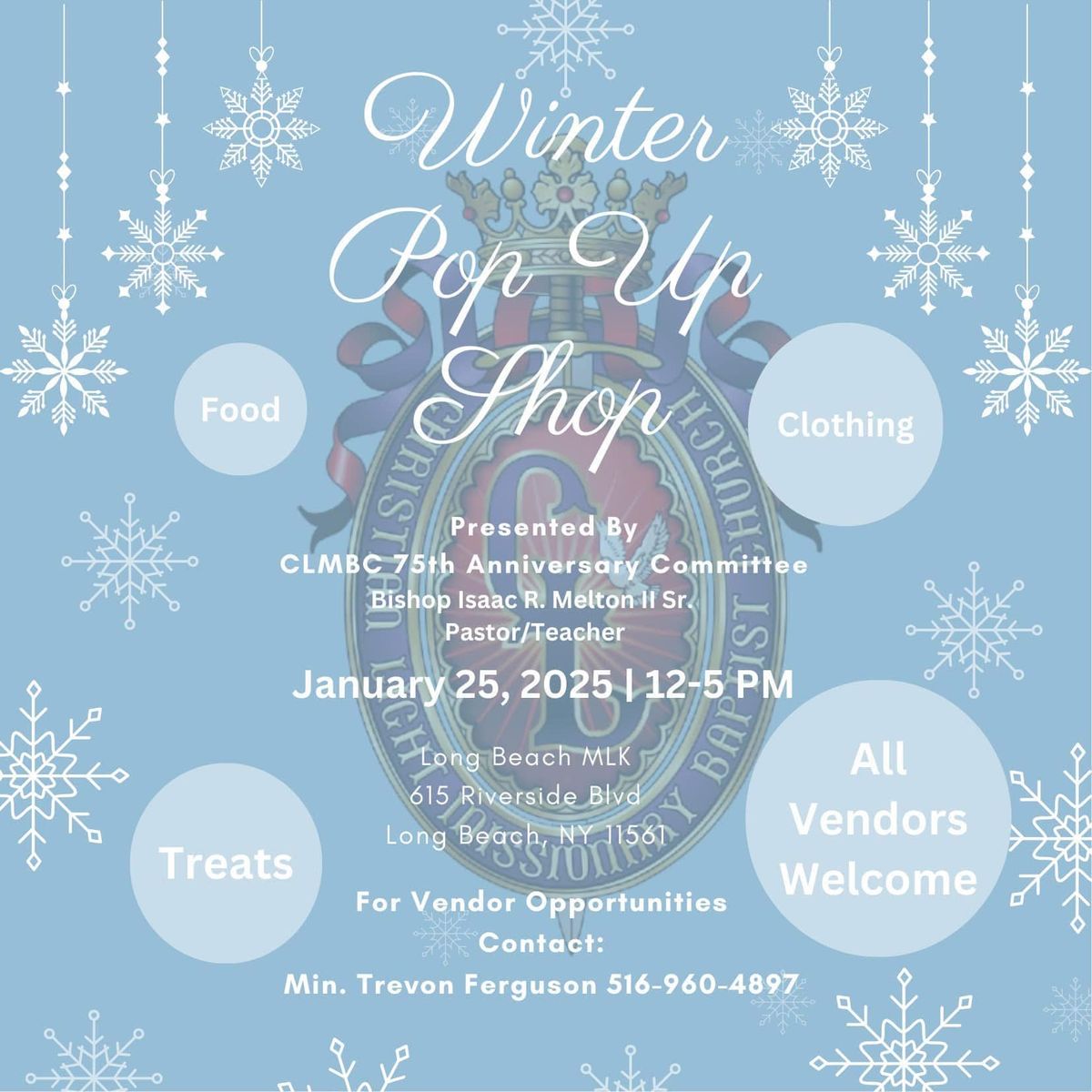 Winter Pop Up Shop