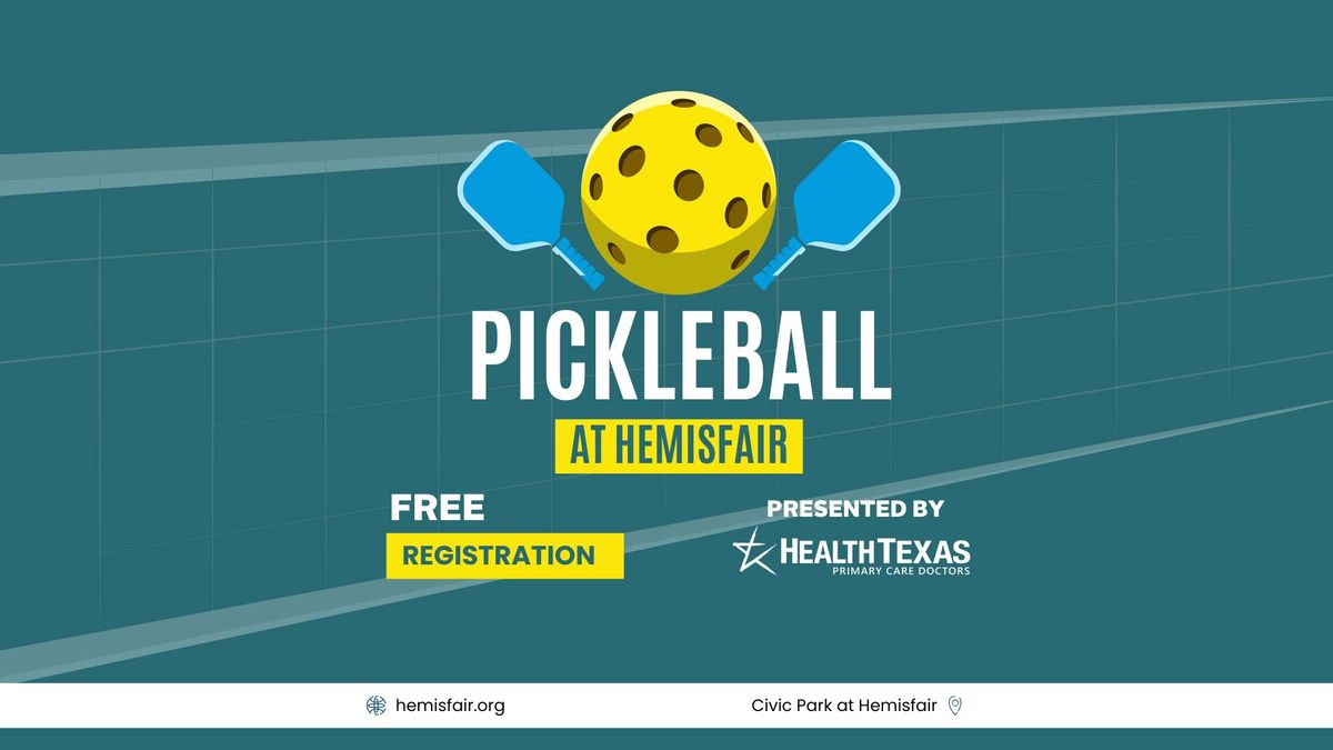 Pickleball at Hemisfair