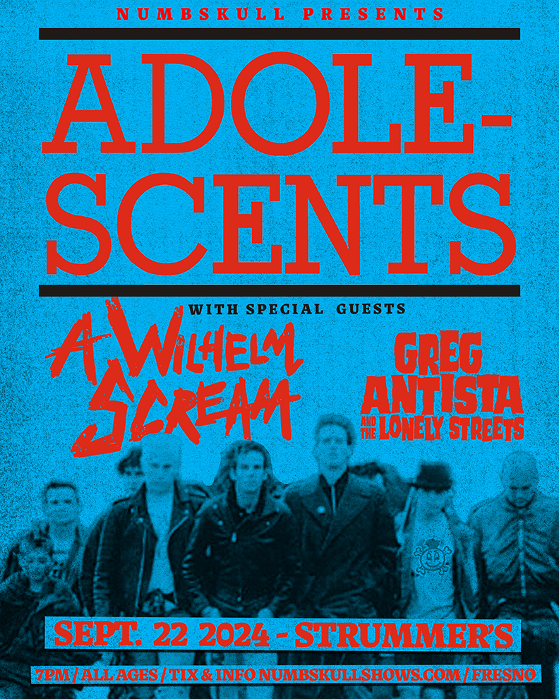 The Adolescents, A Wilhelm Scream, Greg Antista and the Lonely Streets