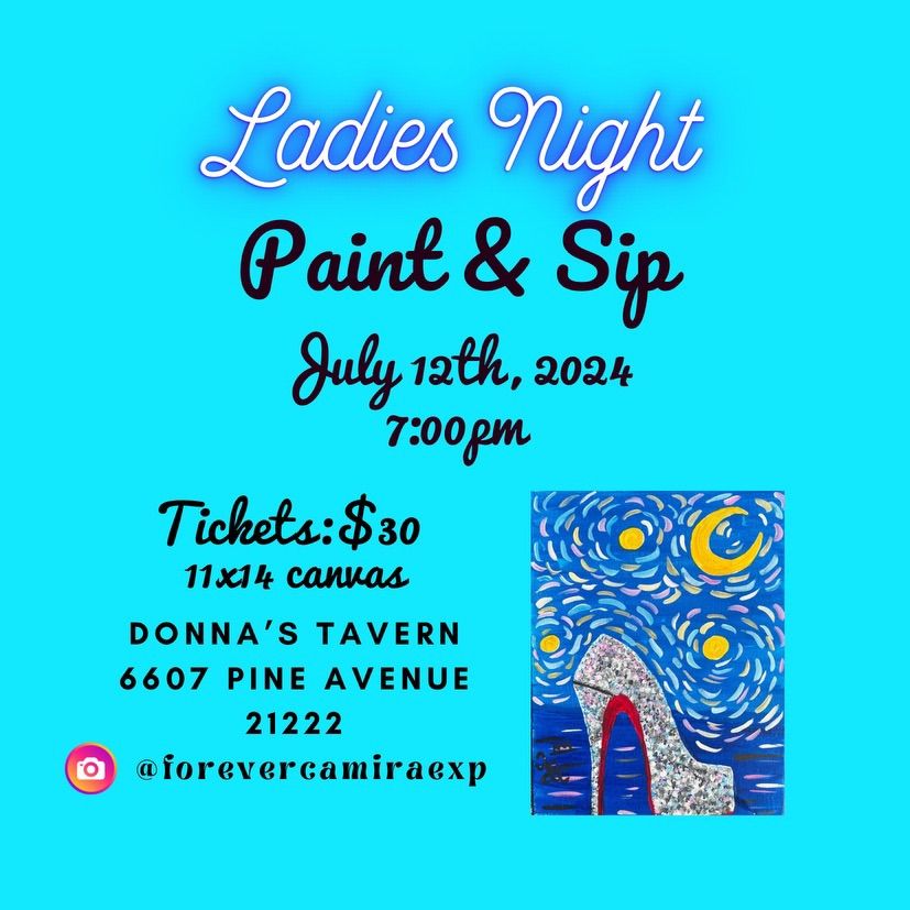 Ladies Sip & Paint