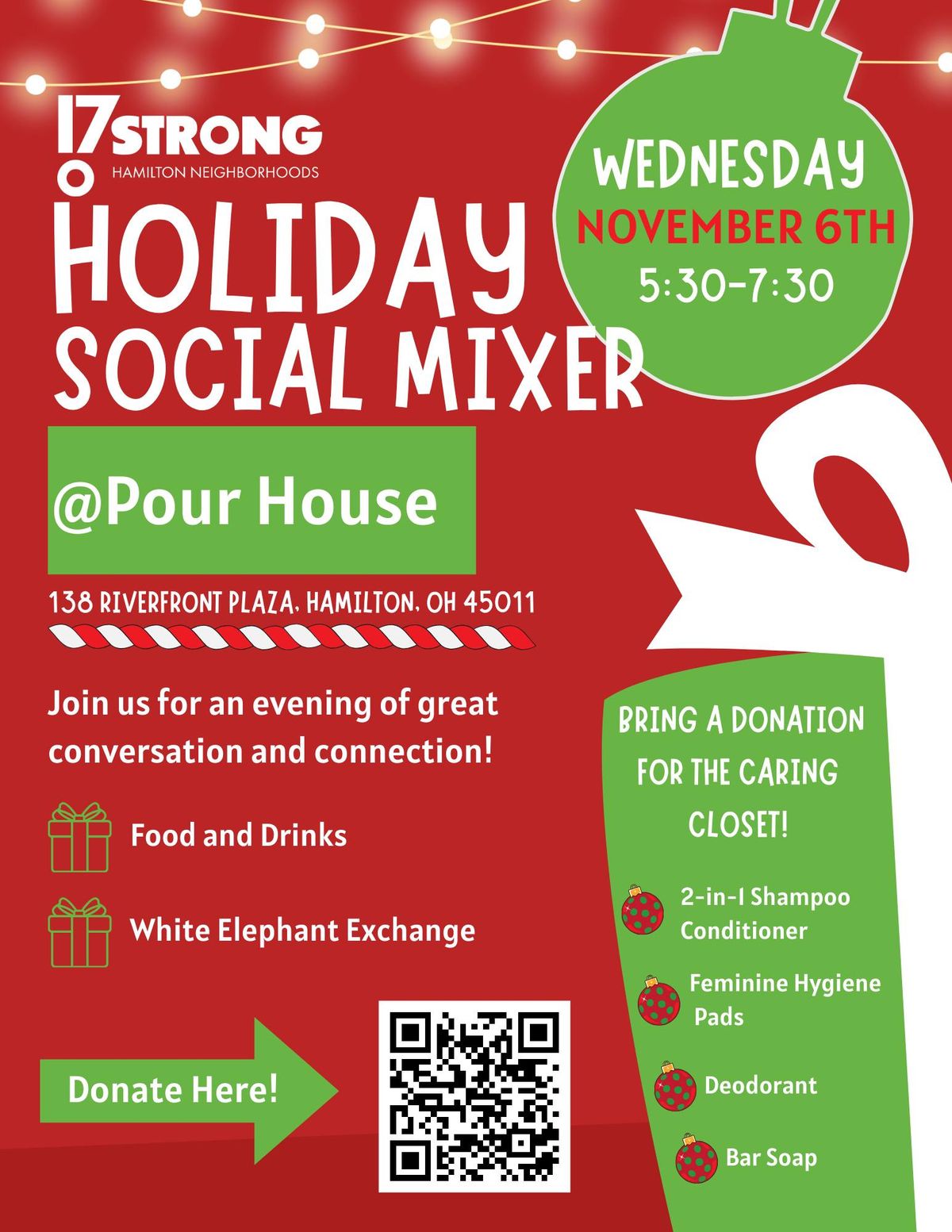 17STRONG Holiday Social Mixer