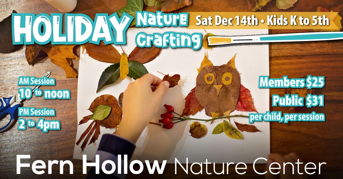 Holiday Nature Crafting