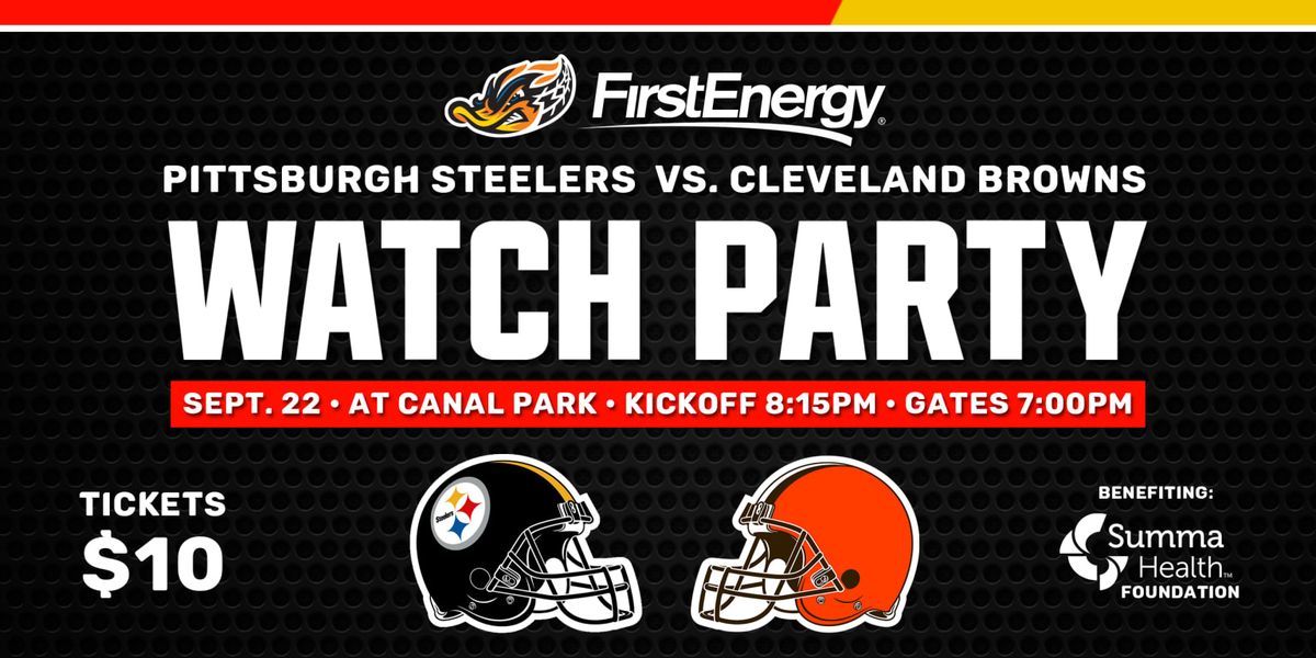 PARKING: Cleveland Browns vs. Pittsburgh Steelers