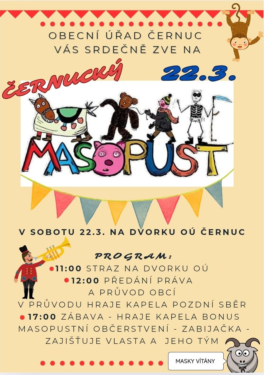 MASOPUST V \u010cERNUCI 