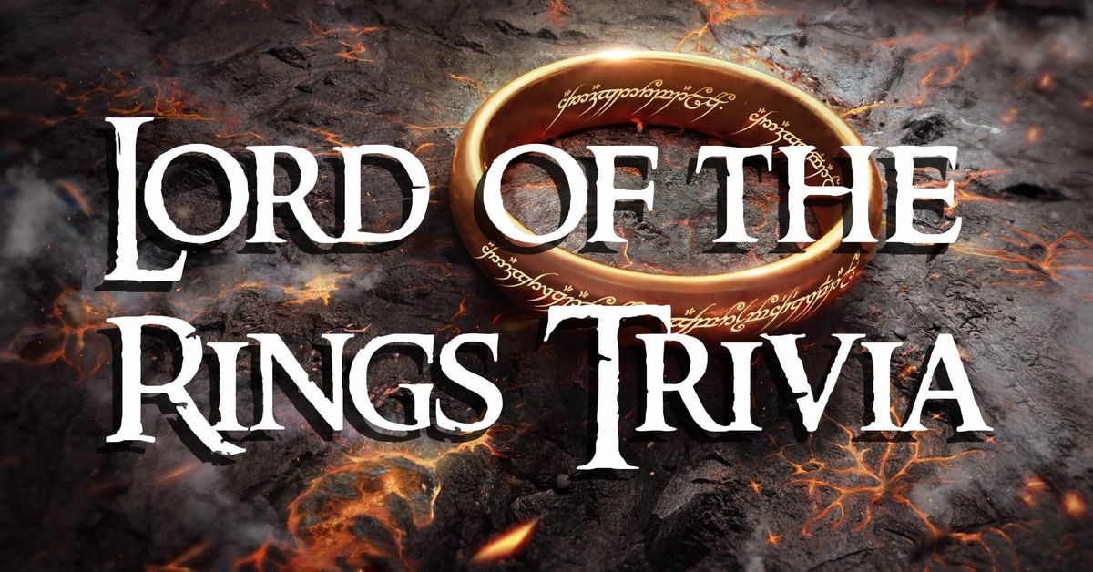 Fox River House - LORD OF THE RINGS TRIVIA!