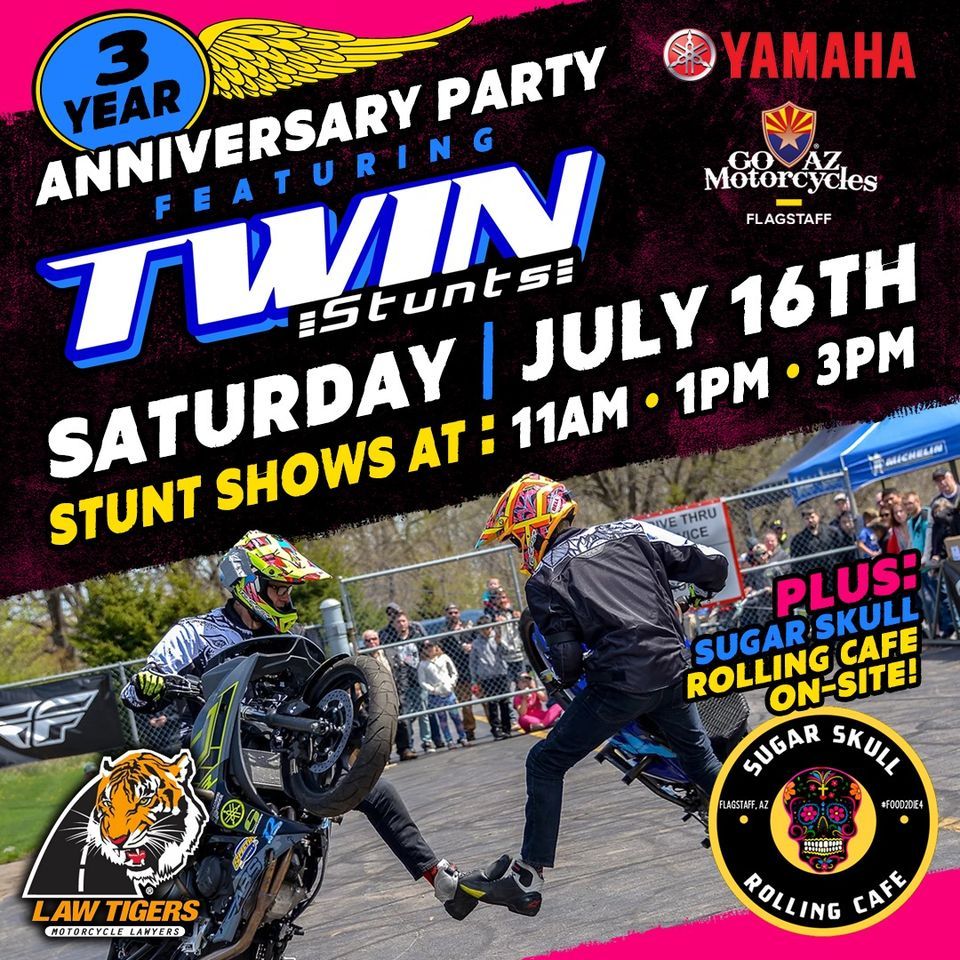 3 Year Anniversary Party ft. Twin Stunts