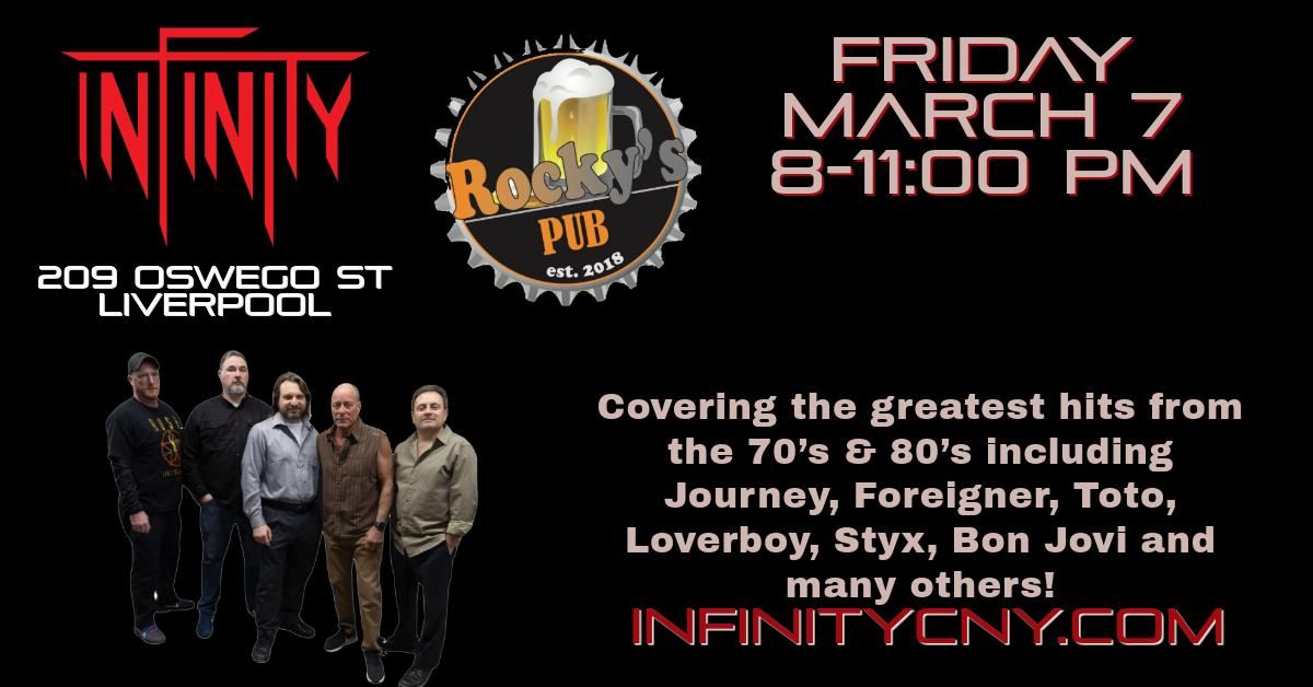 Infinity at Rocky's Pub