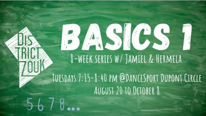 Basics 1: 8-Week Brazilian Zouk Class w\/ Jamiel & Hermela