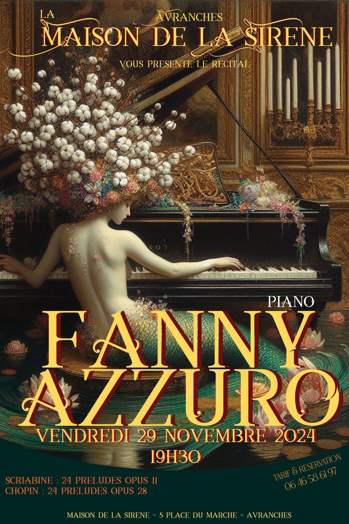 [CONCERT] FANNY AZZURO - GOLDEN DREAMS