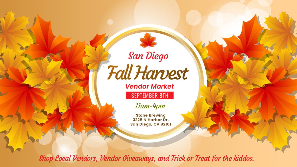 San Diego Fall Harvest Vendor Market