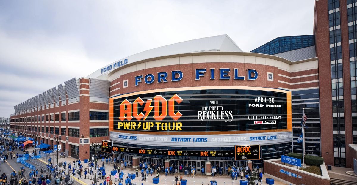 AC\/DC at Ford Field