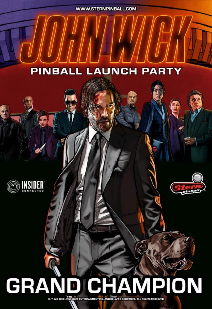 John Wick Pinball Launch Tournament!