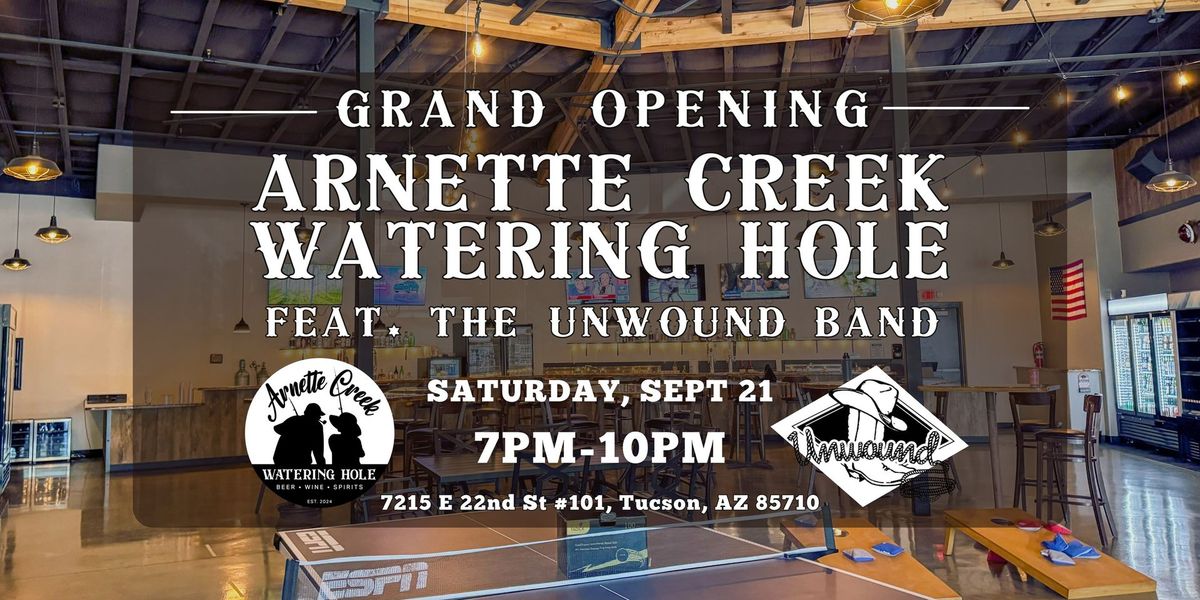 Grand Opening Celebration - (feat. The Unwound Band)