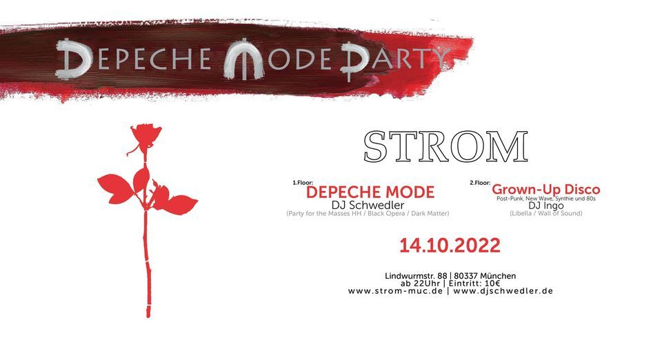 Depeche Mode Party im STROM