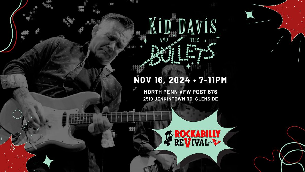 Kid Davis and the Bullets at Rockabilly ReVival 