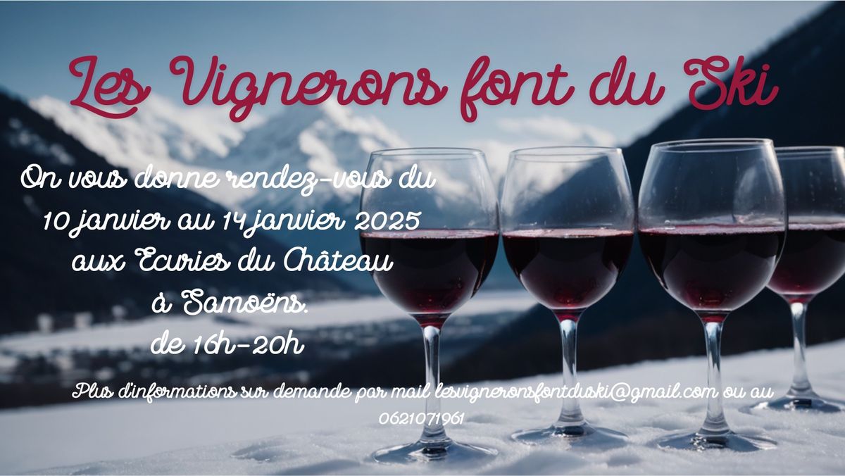 Les Vignerons font du Ski