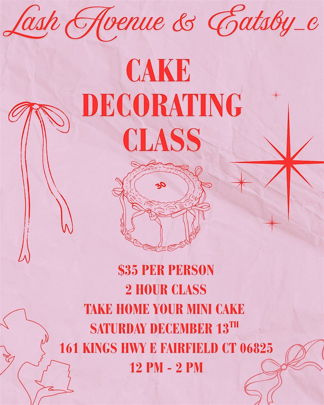 Decorate a cake with us