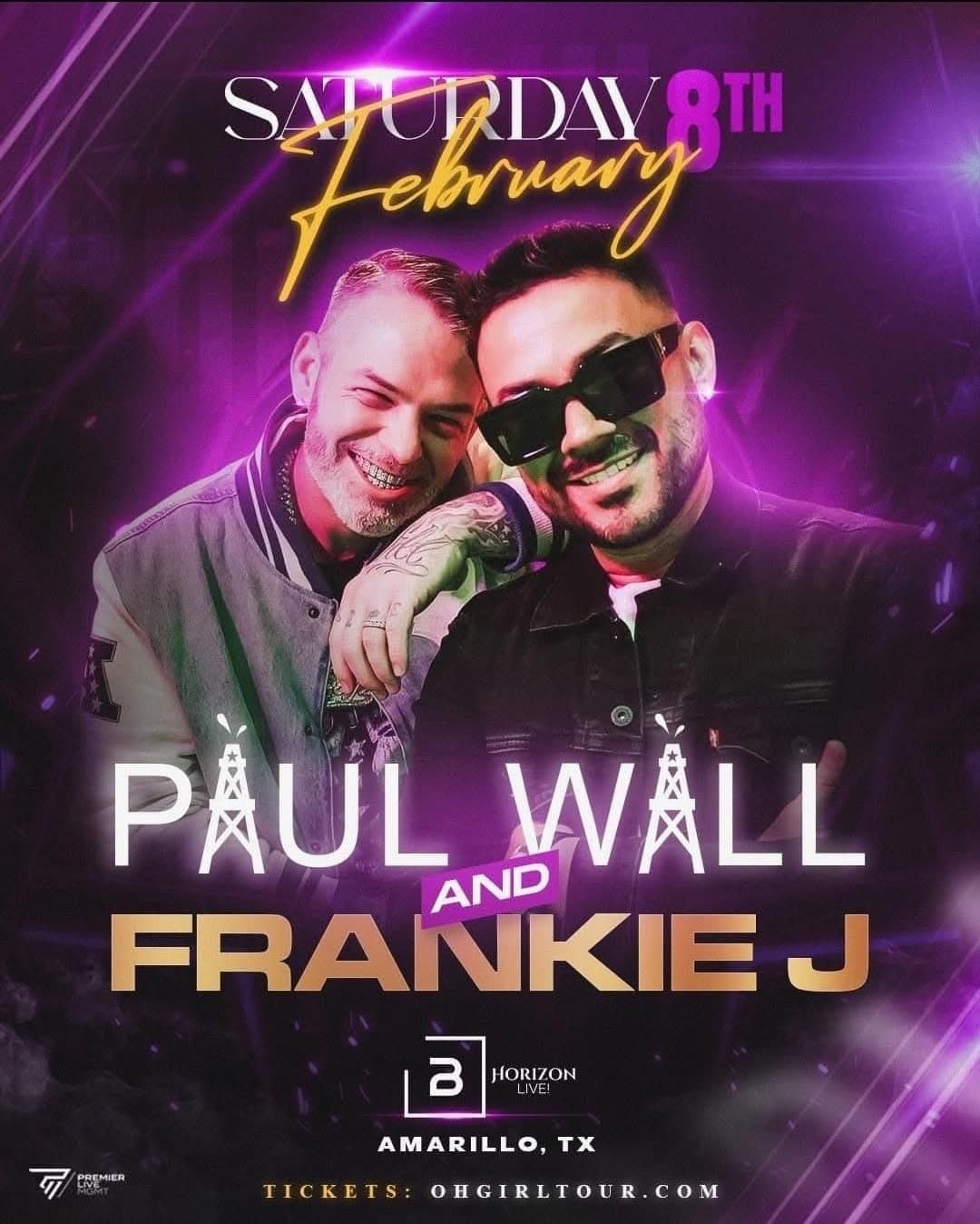 PAUL WALL & FRANKIE J OhGirlTour