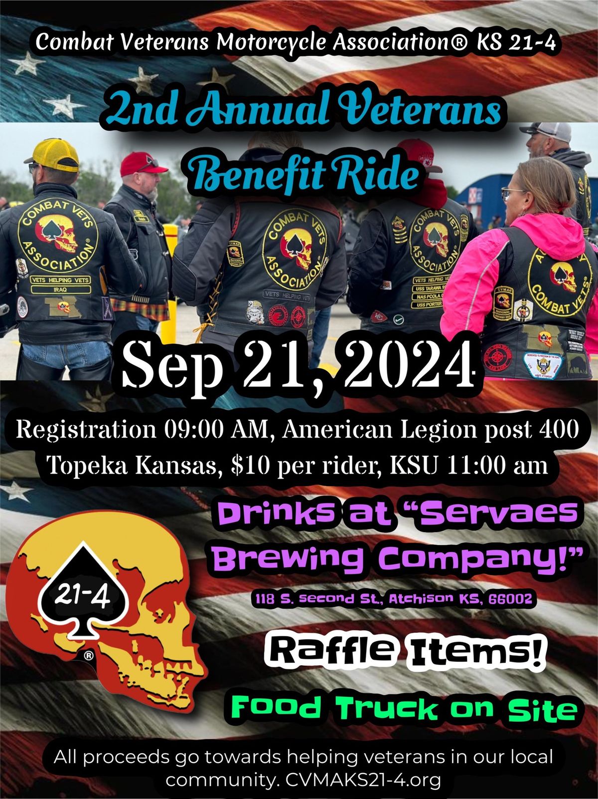 2nd Annual Veterans Benefit Ride 