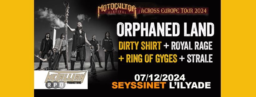 Orphaned Land Dirty Shirt Royal Rage Ring Of Gyges Strale