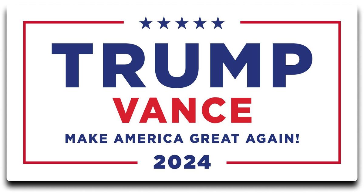 Trump\/Vance Sign Waving!!