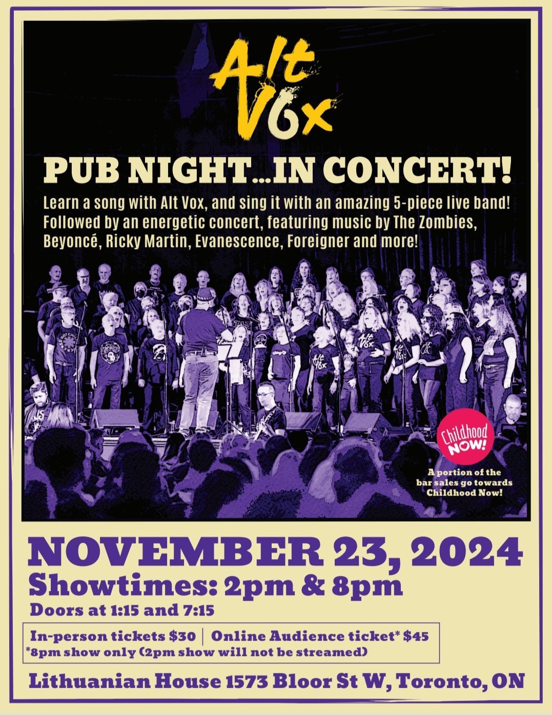 Alt Vox Pub Night... In Concert!!!