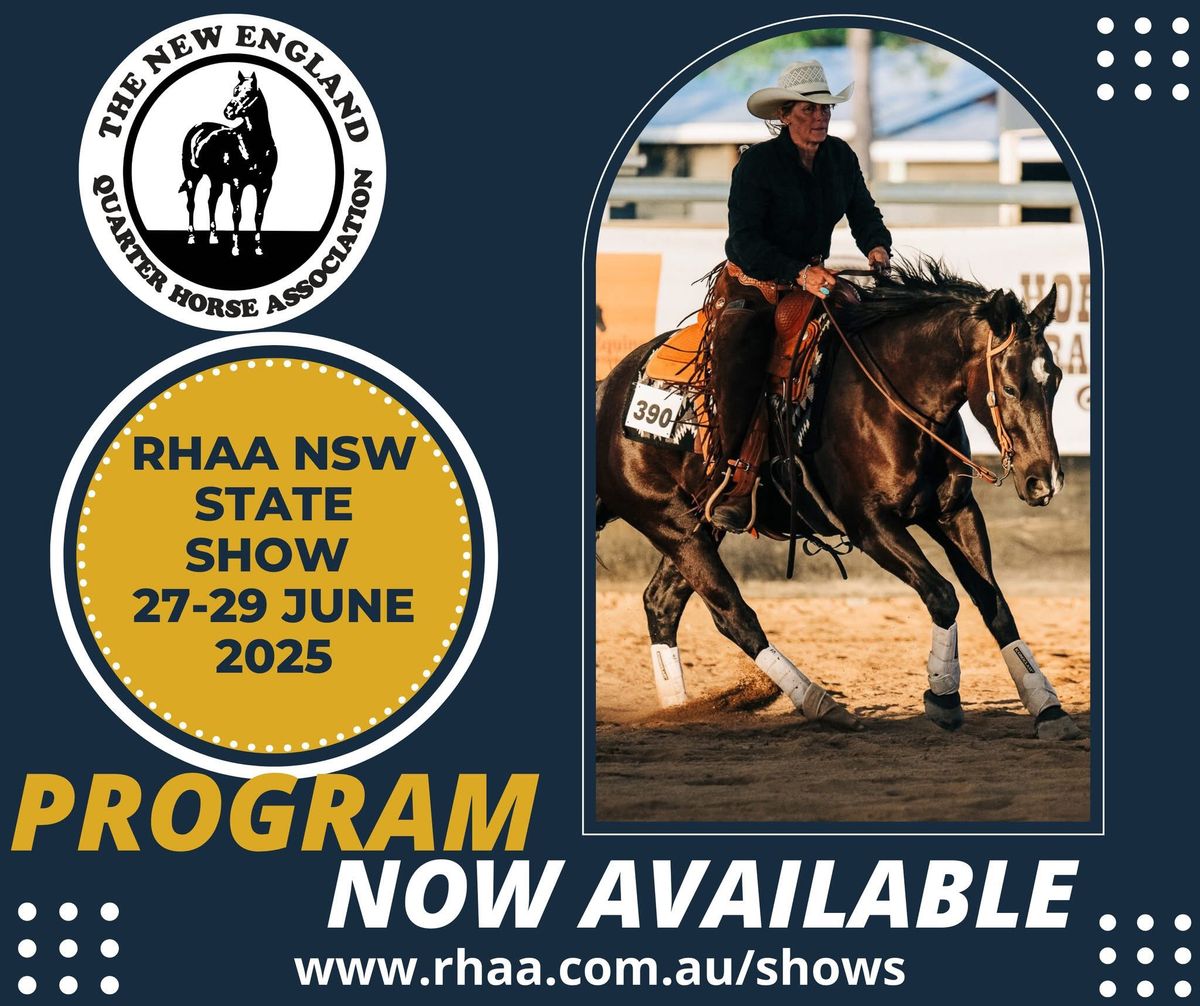 2025 RHAA NSW State Show