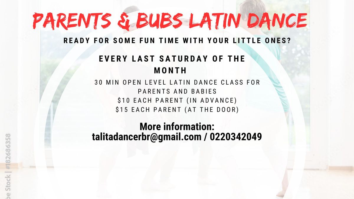 Parents & Bubs Latin Dance Class