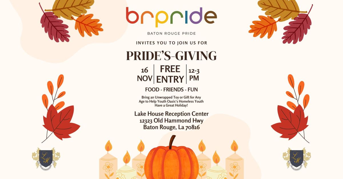 Pride's-Giving