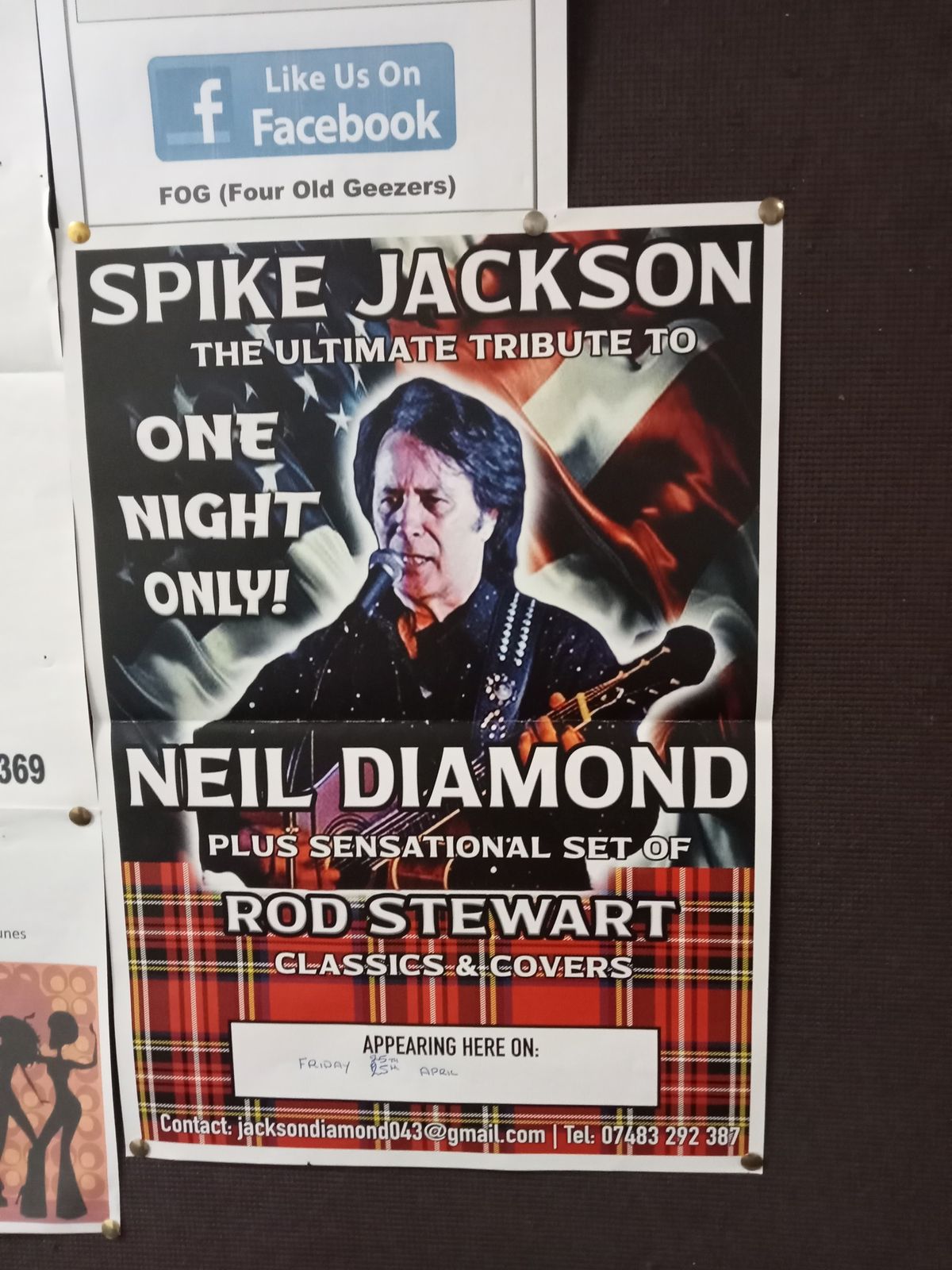 Spike Jackson the ultimate tribute to Neil Diamond