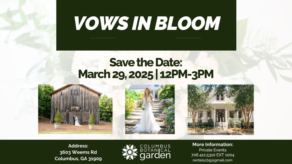 Vows in Bloom - Wedding Expo