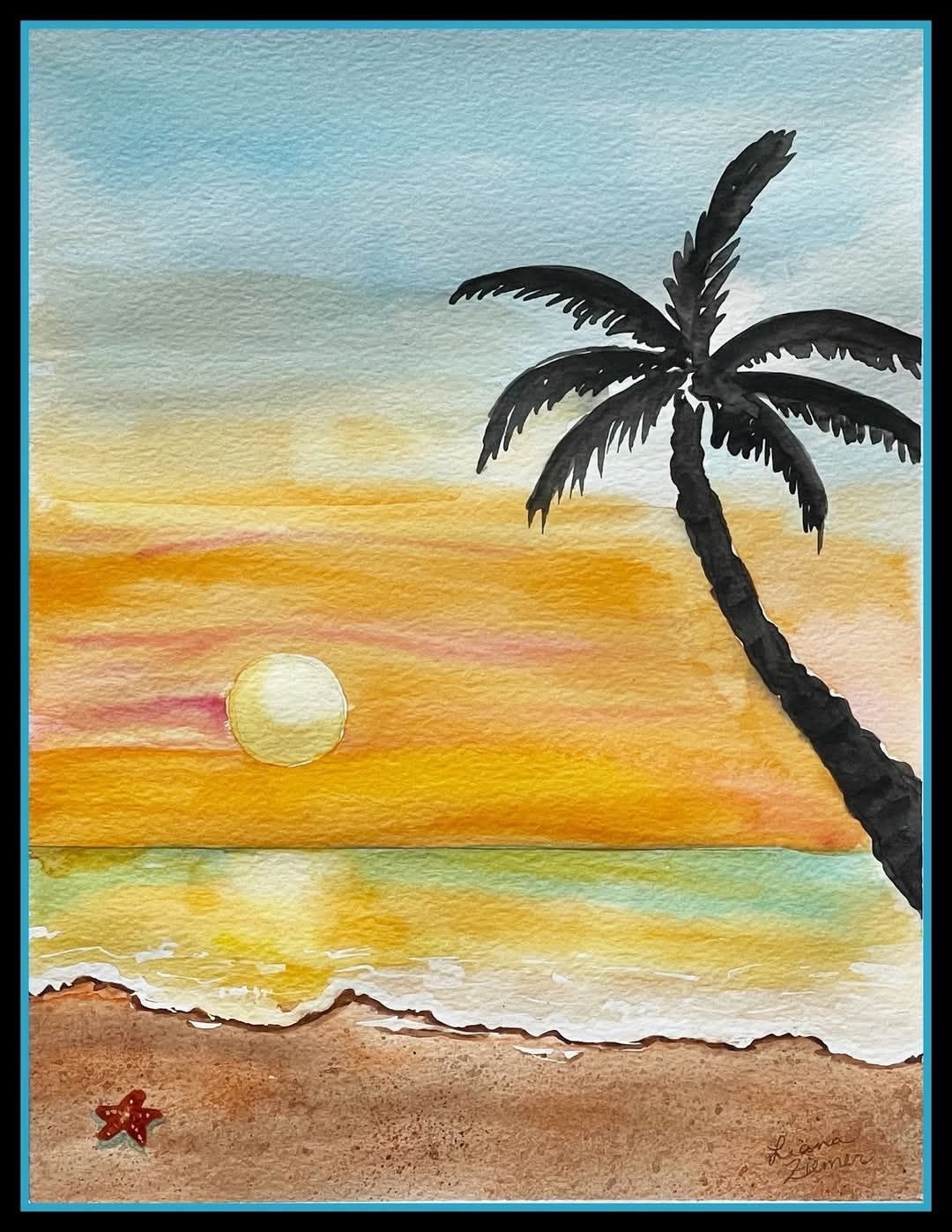 Tropical Escape Paint and Sip 