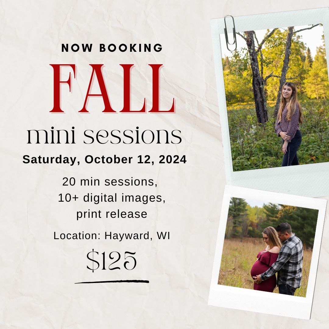 Fall Mini Session \ud83c\udf41