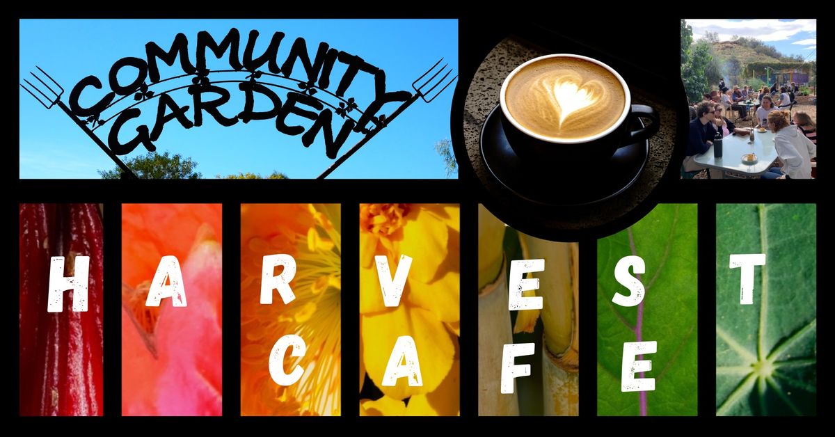 Harvest Cafe with music by The Backyard Tunes Group from 8 -10 am