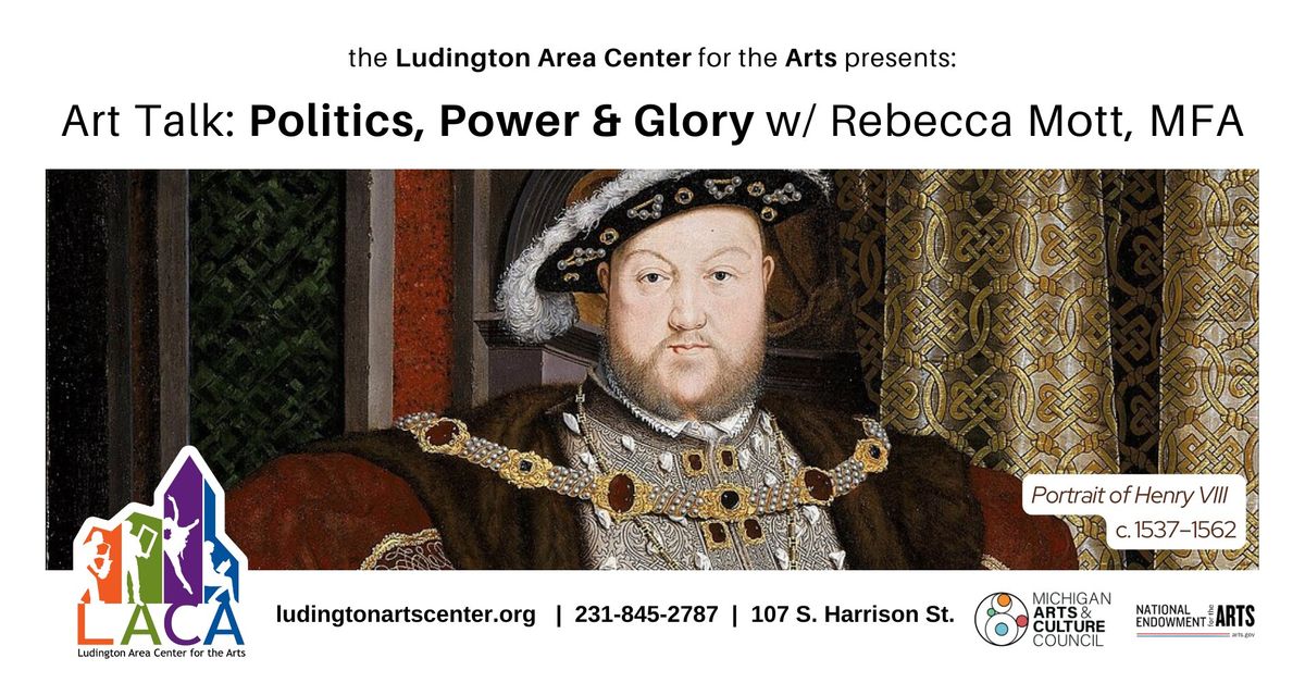 Art Talk: ' Politics, Power & Glory' w\/ Rebecca Mott, MFA