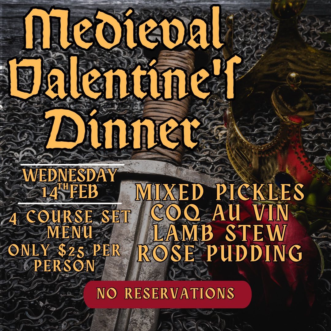 Medieval Valentine's Dinner