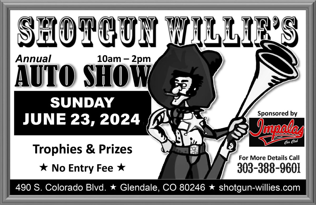 Shotgun Willie's Annual Car Show