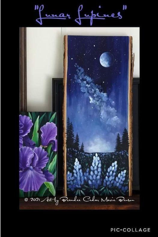 "Lunar Lupines" @ Stamp Paper Scissors