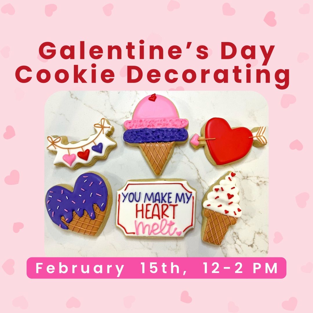 Galentine\u2019s Day Cookie Decorating 