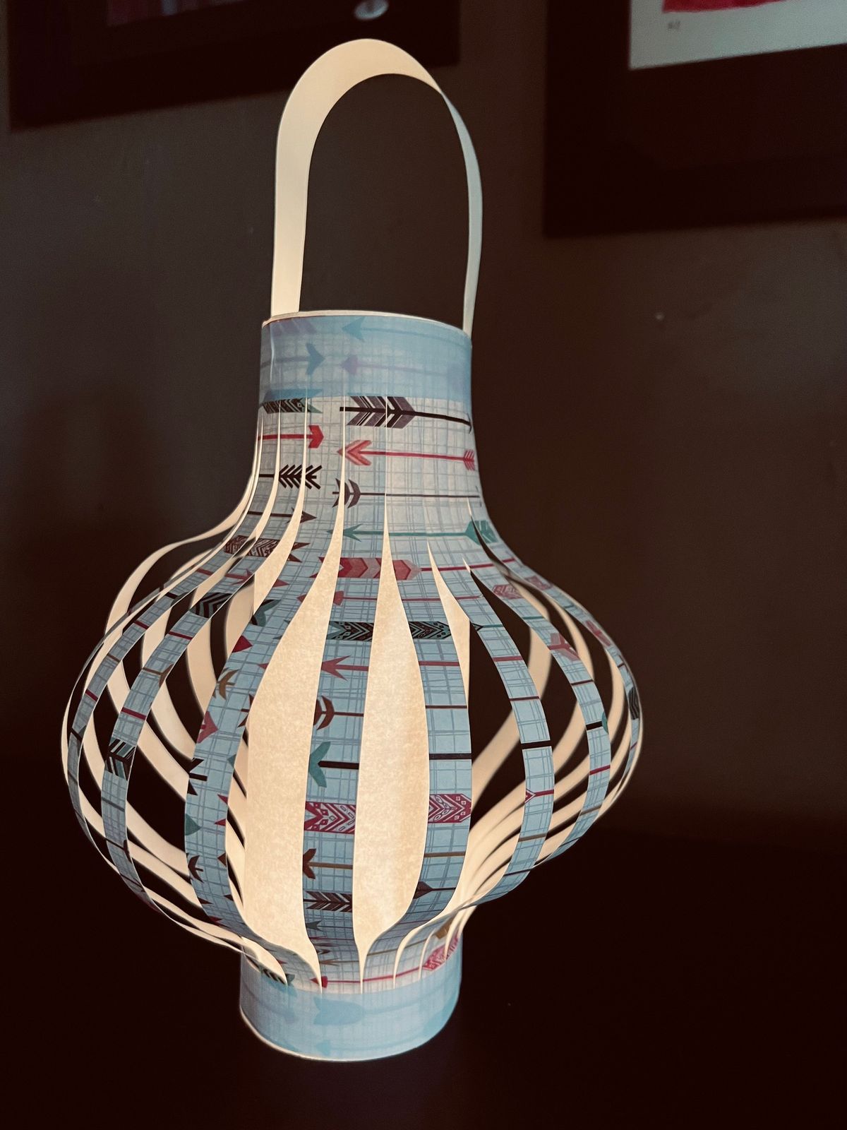 DIY Paper Lantern with Fairy Lights 